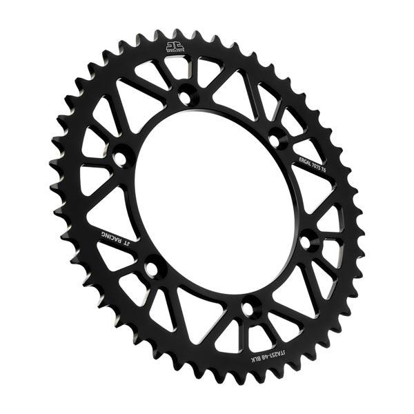 JT 251 RACELITE REAR SPROCKET 48 TEETH BLACK JTA251.48BLK