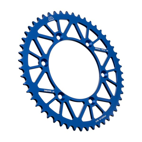 JT 251 RACELITE REAR SPROCKET 51 TEETH BLUE JTA251.51BLU