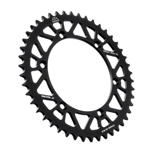 JT 460 RACELITE REAR SPROCKET 46 TEETH BLACK JTA460.46BLK