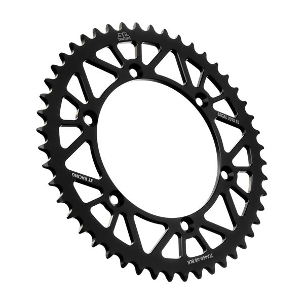 JT 460 RACELITE REAR SPROCKET 48 TEETH BLACK JTA460.48BLK