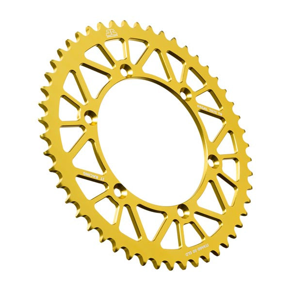 JT 460 RACELITE REAR SPROCKET 50 TEETH GOLD JTA460.50GLD