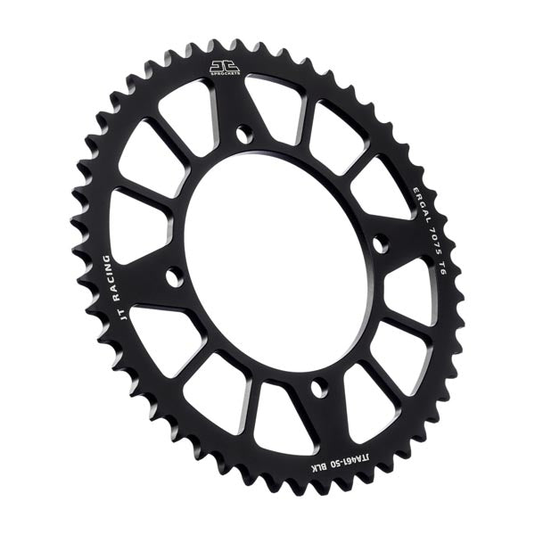 JT 461 RACELITE REAR SPROCKET 50 TEETH BLACK JTA461.50BLK