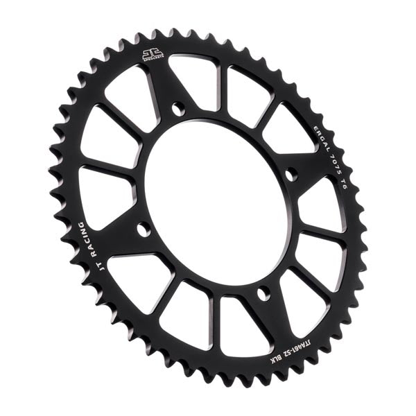 JT 461 RACELITE REAR SPROCKET 52 TEETH BLACK JTA461.52BLK