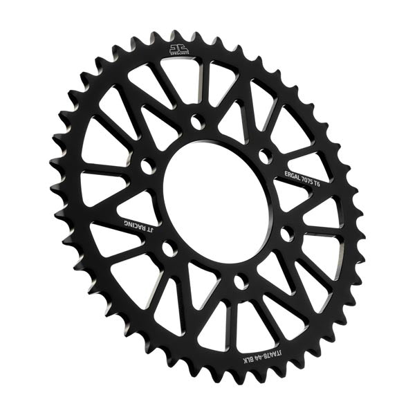 JT 478 RACELITE REAR SPROCKET 44 TEETH BLACK JTA478.44BLK
