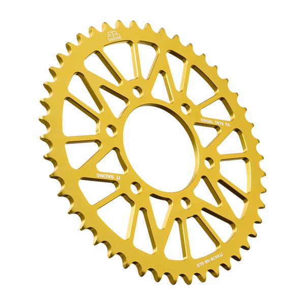 JT 478 RACELITE REAR SPROCKET 46 TEETH GOLD JTA478.46GLD