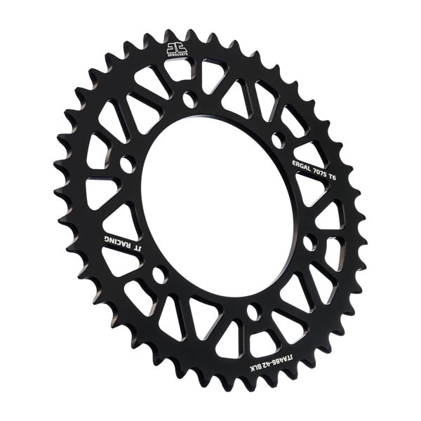 JT 486 RACELITE REAR SPROCKET 42 TEETH BLACK JTA486.42BLK