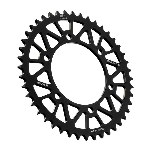 JT 486 RACELITE REAR SPROCKET 44 TEETH BLACK JTA486.44BLK