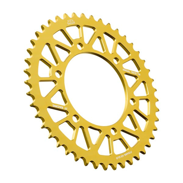 JT 486 RACELITE REAR SPROCKET 45 TEETH GOLD JTA486.45GLD