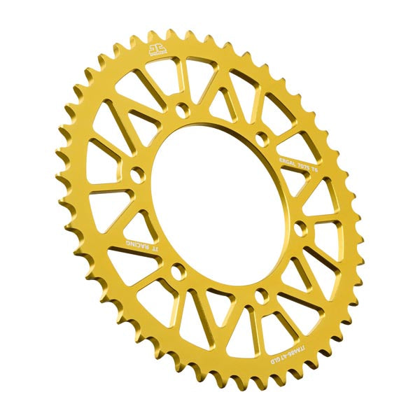JT 486 RACELITE REAR SPROCKET 47 TEETH GOLD JTA486.47GLD