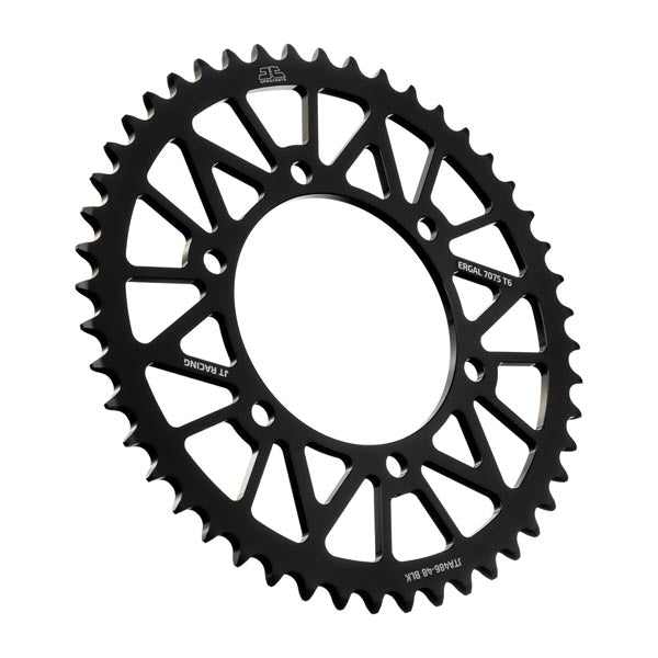 JT 486 RACELITE REAR SPROCKET 48 TEETH BLACK JTA486.48BLK