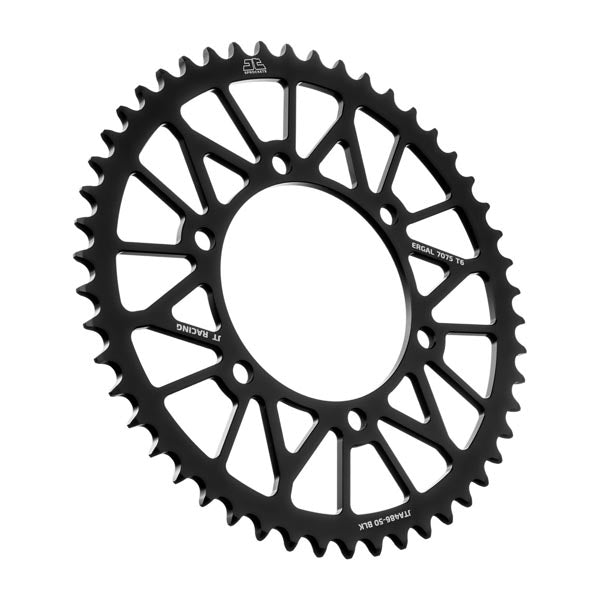 JT 486 RACELITE REAR SPROCKET 50 TEETH BLACK JTA486.50BLK