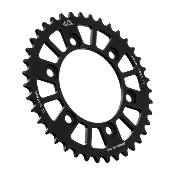JT 735 RACELITE REAR SPROCKET 39 TEETH BLACK JTA735.39BLK