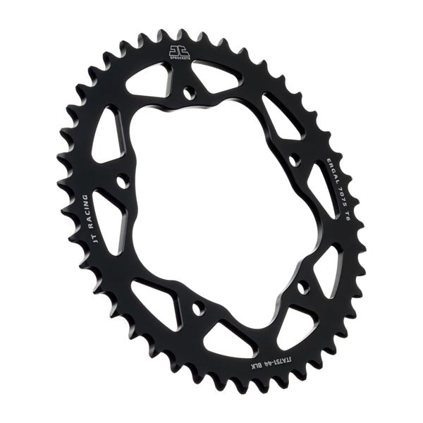 JT 751 RACELITE REAR SPROCKET 44 TEETH BLACK JTA751.44BLK