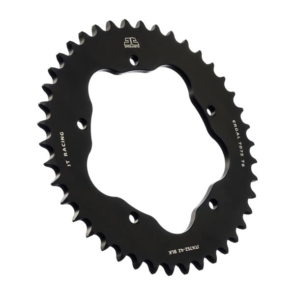 JT 752 RACELITE REAR SPROCKET 42 TEETH BLACK JTA752.42BLK