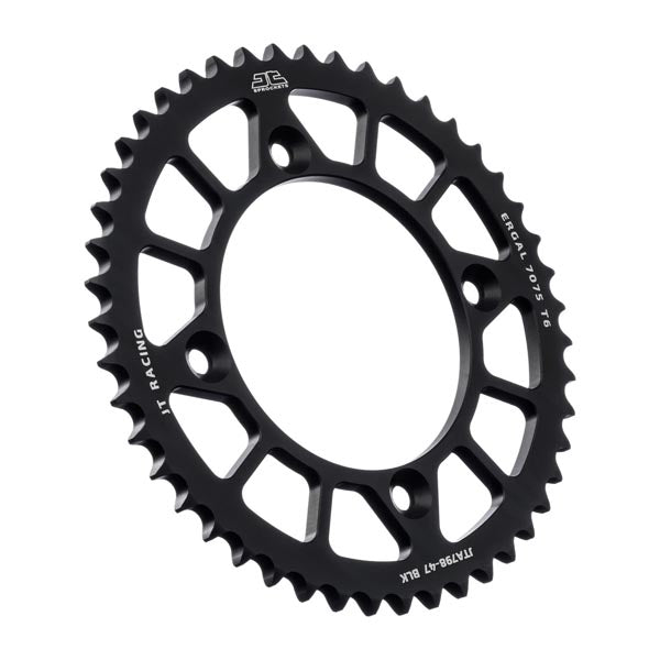 JT 798 RACELITE REAR SPROCKET 47 TEETH BLACK JTA798.47BLK