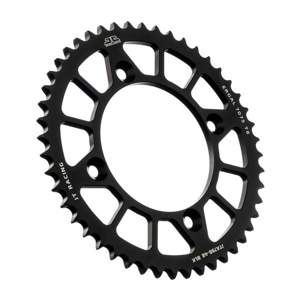 JT 798 RACELITE REAR SPROCKET 48 TEETH BLACK JTA798.48BLK