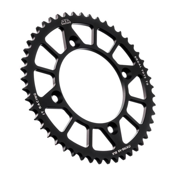 JT 798 RACELITE REAR SPROCKET 49 TEETH BLACK JTA798.49BLK