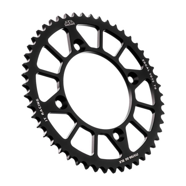 JT 798 RACELITE REAR SPROCKET 50 TEETH BLACK JTA798.50BLK