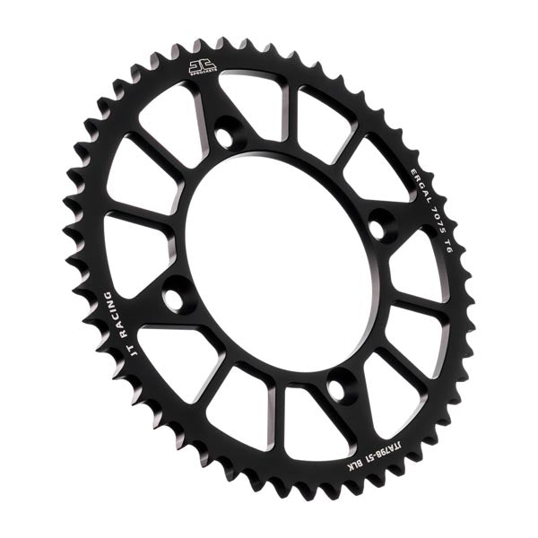 JT 798 RACELITE REAR SPROCKET 51 TEETH BLACK JTA798.51BLK