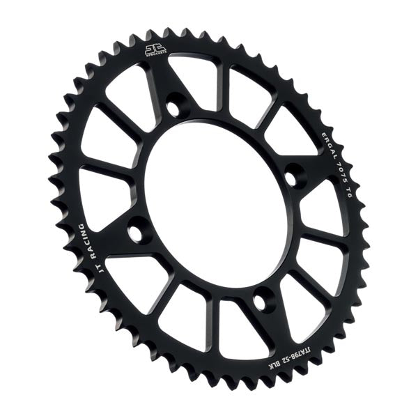 JT 798 RACELITE REAR SPROCKET 52 TEETH BLACK JTA798.52BLK