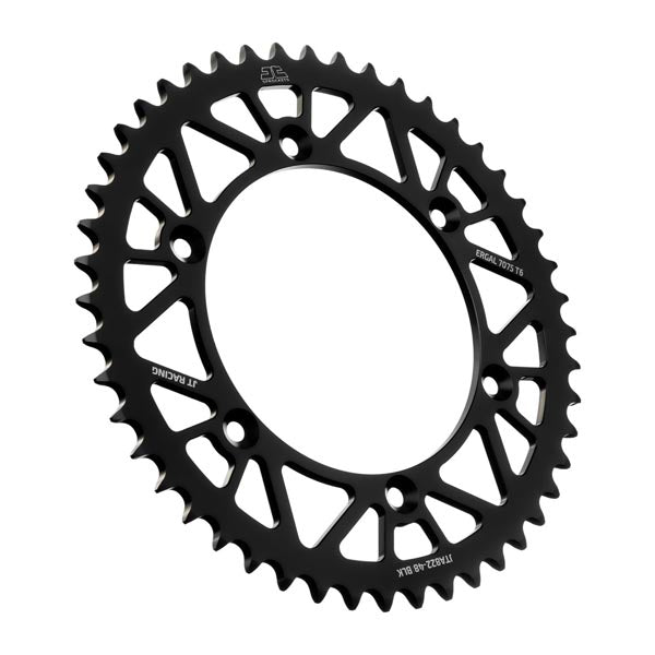JT 822 RACELITE REAR SPROCKET 48 TEETH BLACK JTA822.48BLK