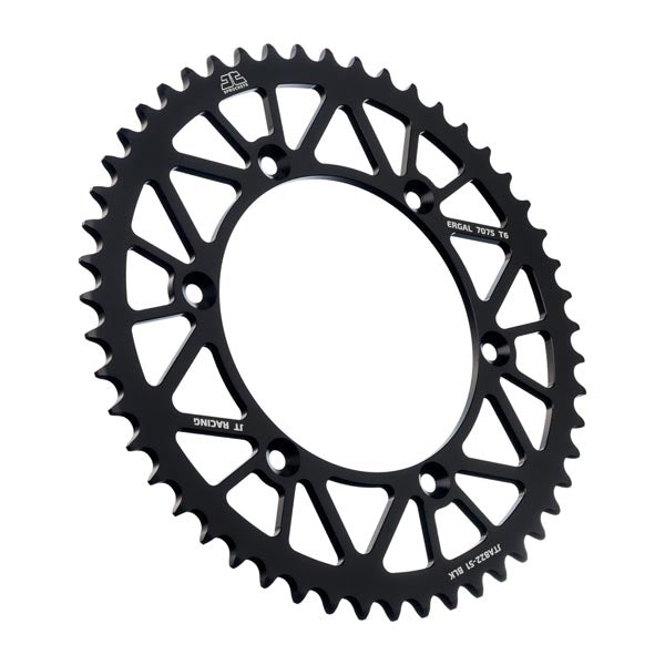 JT 822 RACELITE REAR SPROCKET 51 TEETH BLACK JTA822.51BLK