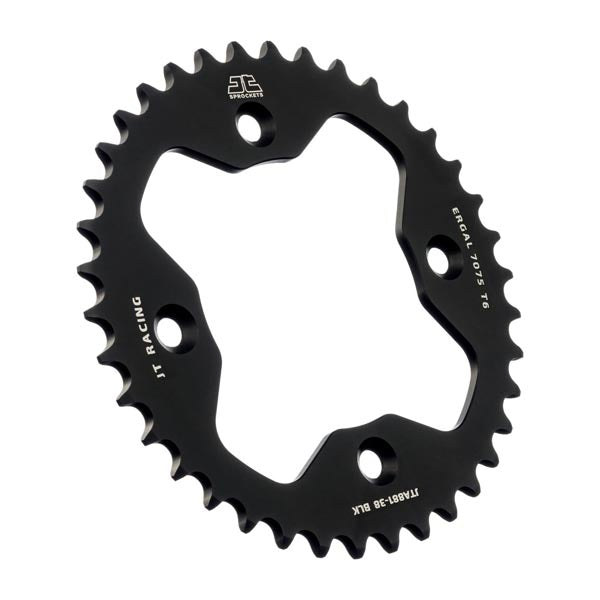 JT 881 RACELITE REAR SPROCKET 38 TEETH BLACK JTA881.38BLK