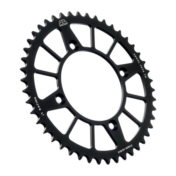 JT 891 RACELITE REAR SPROCKET 46 TEETH BLACK JTA891.46BLK