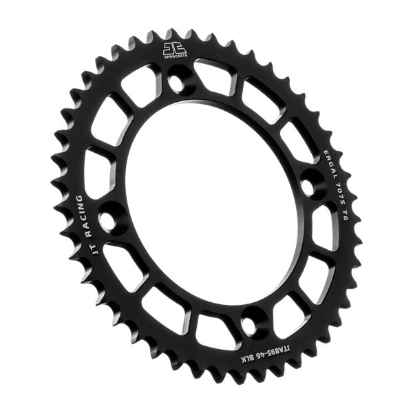 JT 895 RACELITE REAR SPROCKET 46 TEETH BLACK JTA895.46BLK
