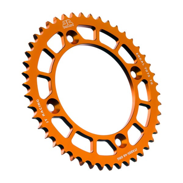 JT 895 RACELITE REAR SPROCKET 46 TEETH ORANGE JTA895.46ORG