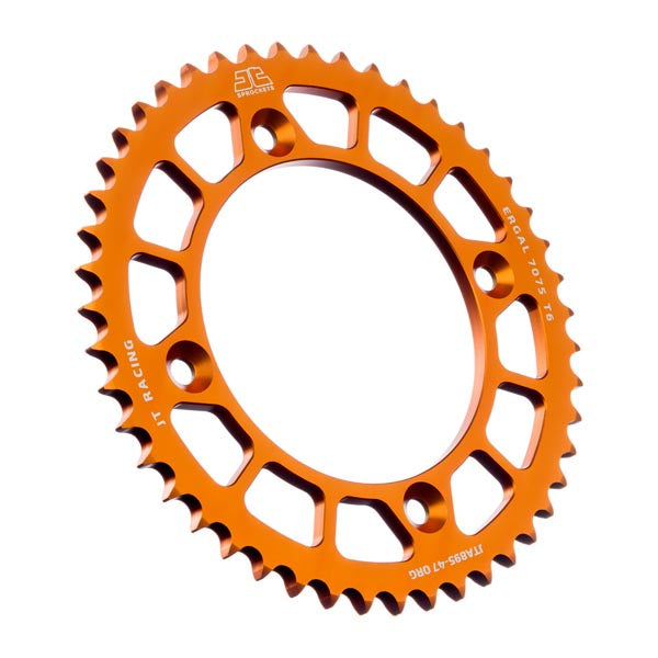 JT 895 RACELITE REAR SPROCKET 47 TEETH ORANGE JTA895.47ORG