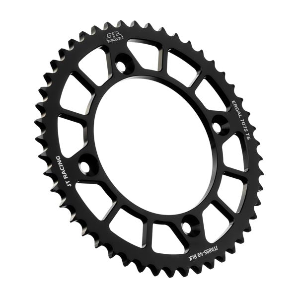 JT 895 RACELITE REAR SPROCKET 49 TEETH BLACK JTA895.49BLK
