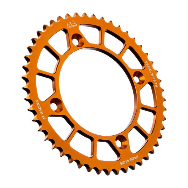 JT 895 RACELITE REAR SPROCKET 49 TEETH ORANGE JTA895.49ORG