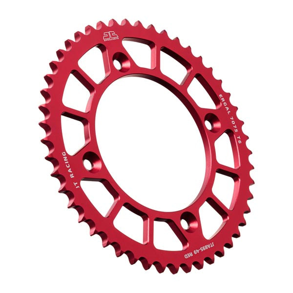 JT 895 RACELITE REAR SPROCKET 49 TEETH RED JTA895.49RED