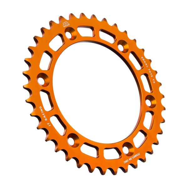 JT 897 RACELITE REAR SPROCKET 38 TEETH ORANGE JTA897.38ORG