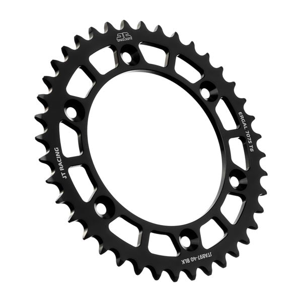 JT 897 RACELITE REAR SPROCKET 40 TEETH BLACK JTA897.40BLK