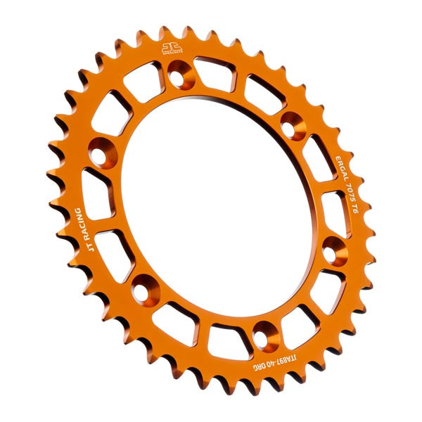 JT 897 RACELITE REAR SPROCKET 40 TEETH ORANGE JTA897.40ORG