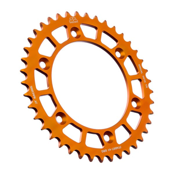JT 897 RACELITE REAR SPROCKET 41 TEETH ORANGE JTA897.41ORG