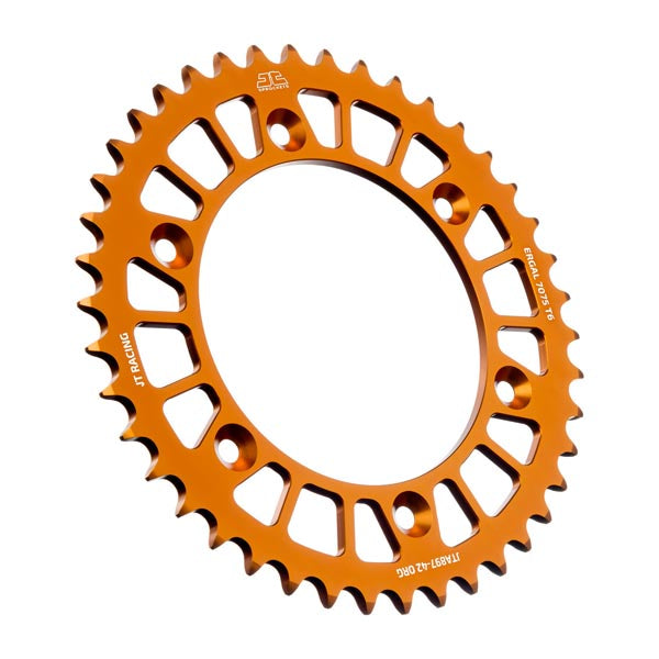JT 897 RACELITE REAR SPROCKET 42 TEETH ORANGE JTA897.42ORG