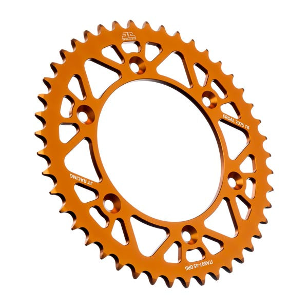 JT 897 RACELITE REAR SPROCKET 45 TEETH ORANGE JTA897.45ORG