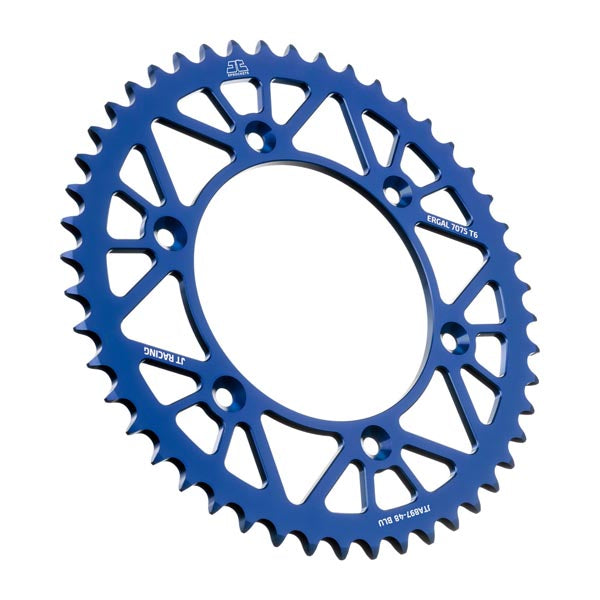 JT 897 RACELITE REAR SPROCKET 48 TEETH BLUE JTA897.48BLU