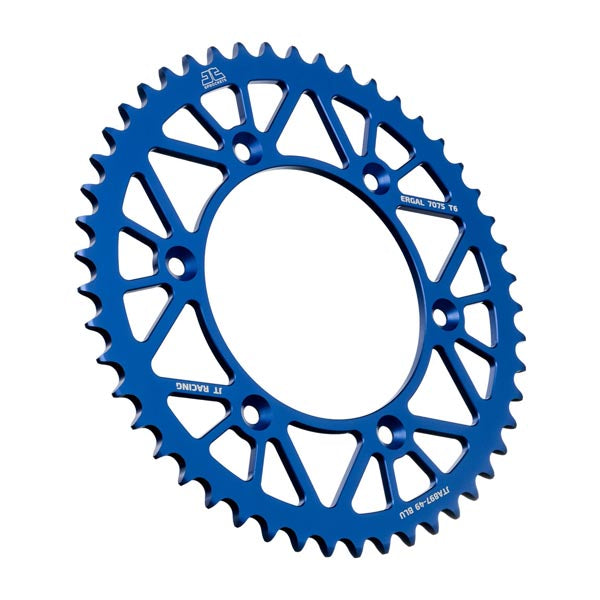 JT 897 RACELITE REAR SPROCKET 49 TEETH BLUE JTA897.49BLU