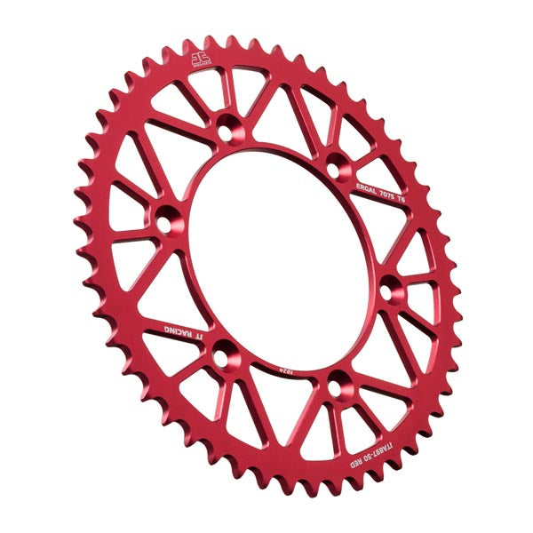 JT 897 RACELITE REAR SPROCKET 50 TEETH RED JTA897.50RED