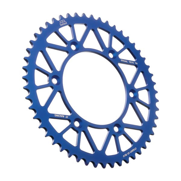 JT 897 RACELITE REAR SPROCKET 51 TEETH BLUE JTA897.51BLU