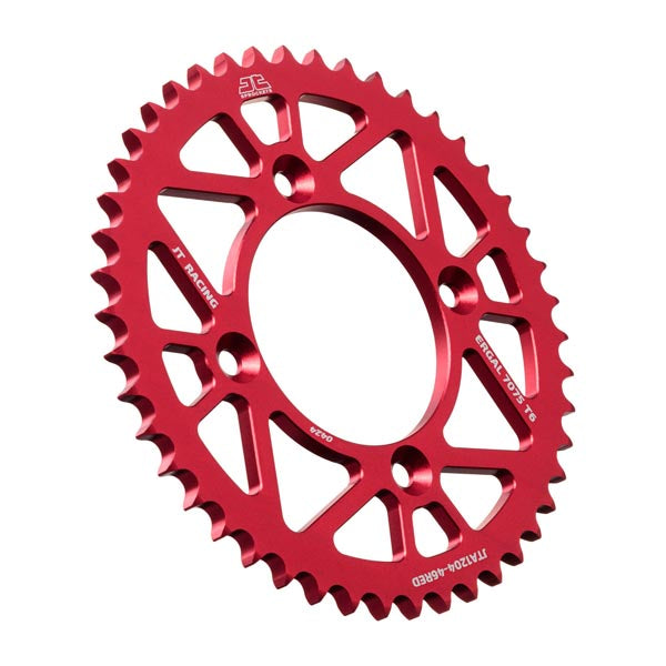 JT 1204 RACELITE REAR SPROCKET 46 TEETH RED JTA1204.46RED