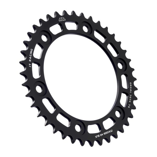 JT 1308 RACELITE REAR SPROCKET 40 TEETH BLACK JTA1308.40BLK