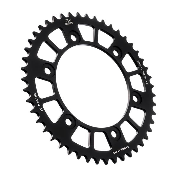 JT 1308 RACELITE REAR SPROCKET 47 TEETH BLACK JTA1308.47BLK