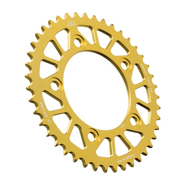 JT 1316 RACELITE REAR SPROCKET 43 TEETH GOLD JTA1316.43GLD