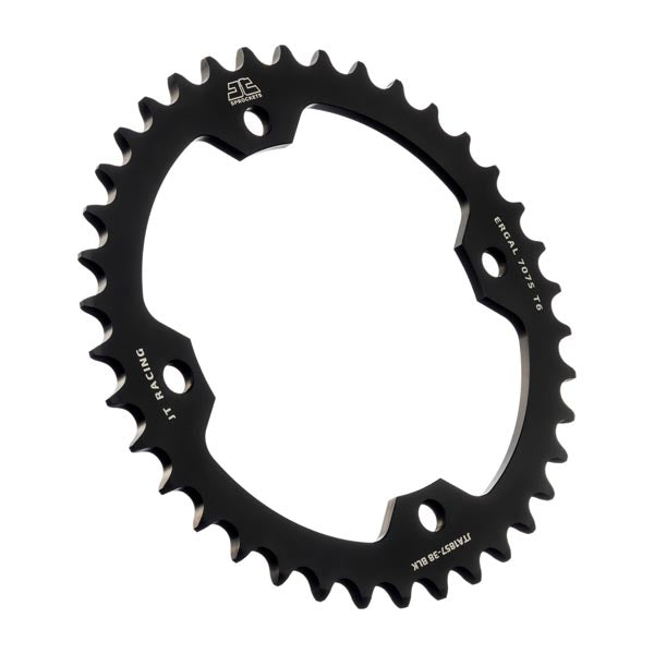 JT 1857 RACELITE REAR SPROCKET 38 TEETH BLACK JTA1857.38BLK