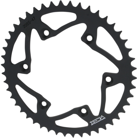 VORTEX SPROCKET VORTEX STEEL BLK 48T 208S-48
